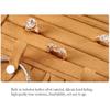 Double-Layer Leather Jewelry Organizer Box view 3