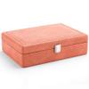 Double-Layer Leather Jewelry Organizer Box view 4