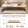 Adjustable Bed Table with Wheels and Tilting Tabletop view 4