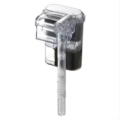 USB Aquarium Filter with Transparent Design, Adjustable Water Flow, for Small Aquariums