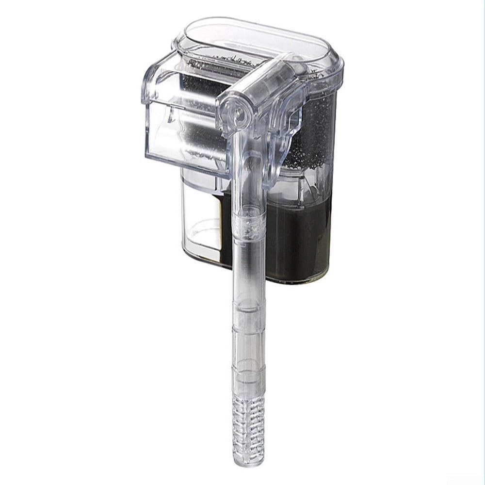 USB Aquarium Filter with Transparent Design, Adjustable Water Flow, for Small Aquariums