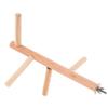 Natural Wood Bird Perch Platform Toy for Parrot Cages view 1
