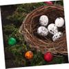 BESPORTBLE 4-Piece Rattan Bird Nest and 20-Egg Set, Easter Decor view 4