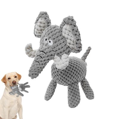 Interactive Dog Chew Toy - Plush Squeaky Toy
