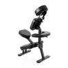 ZenGrowth Legian Folding Massage Chair, Aluminum, 14.5 kg, with Transport Cover, Shiatsu, Ergonomic, Portable, Black view 4