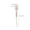 LALADEFIEE Plastic Dosing Pumps, Universal Bottle Pump Dispensers, 10 cc, White, 3-Pack view 2