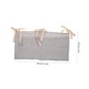 2-Pack Hanging Cotton Stroller Organizers with 2 Compartments view 2
