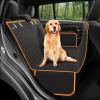 ZblLan Waterproof Dog Car Seat Cover for Toyota Corolla Sedan 2012–2018, Orange view 1