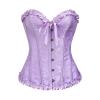Women's Carnival Costume Corset – Retro Off-Shoulder Lace-Up Gothic Corset Top view 1