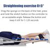 ZHPPED Electric Knee Rehabilitation Chair, Ankle Training Device with Remote Control, Adjustable Angle, for Hemiplegia view 3