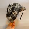 Luxurious Khaki Bow Fascinator Headband for Women and Girls view 4