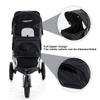 LZHUYE 3-Wheel Pet Stroller for Cats and Dogs view 3