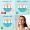 TePe Angle Interdental Brush, Blue, 0.6 mm/ISO Size 3, 6 Count view 4