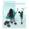 Pet Stroller for Small Dogs, Cats and Kittens view 3