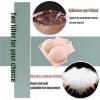 Crossdressing Silicone-Filled Breasts, Extra-Large Cup, Realistic Breastplate for Drag Queen Cosplay, Color 1, Silk Cup C view 3