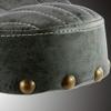 Ergonomic PU Leather Swivel Saddle Stool with Wheels, Height-Adjustable view 4
