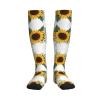 Jaywis Yellow Sunflower and White Flower Compression Socks, 15–20 mmHg view 4
