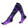 Jaywis Purple Beauty Butterfly Compression Socks, 15–20 mmHg view 1
