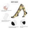 Jaywis Yellow-Gray-Black Plaid Compression Socks, 15–20 mmHg view 2