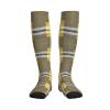 Jaywis Yellow-Gray-Black Plaid Compression Socks, 15–20 mmHg view 4