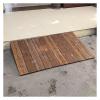 Solid Wood Threshold Ramp for Doorways, Non-Slip Surface, Portable Handicap Ramp, 60 x 100 x 30 cm view 1