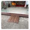 Solid Wood Threshold Ramp for Doorways, Non-Slip Surface, Portable Handicap Ramp, 60 x 100 x 30 cm view 3