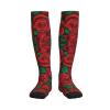 Jaywis Red Rose Women's and Men's Compression Socks, 15–20 mmHg, Black view 4