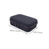 EVA Razor Holder Portable Protective Case, Black, 2-Piece view 2