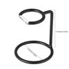 Baluue Razor Stand with Dual Holder, Iron Alloy, Black view 2