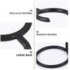 Baluue Razor Stand with Dual Holder, Iron Alloy, Black view 3