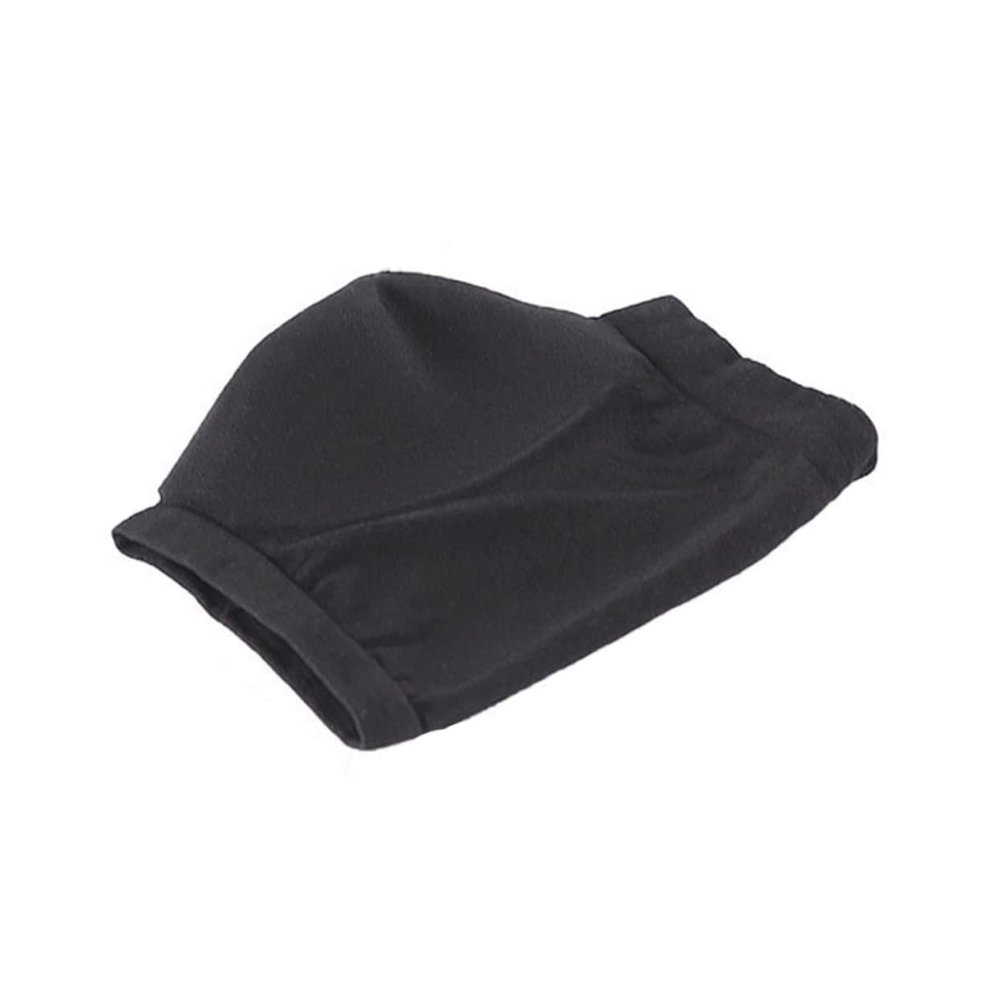 Gel Heel Socks, Size L, Nylon, Black