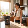 Gymtrail Vegan Pea Protein Powder 2000 g | Plant-Based Protein Powder with Essential Amino Acids | Soy-Free and Sweetener-Free with Birch Sugar, Chocolate Brownie view 4