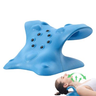 Neck Relaxer Massage Traction Inversion Arch Support Pillow