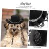 Toddmomy Adjustable Pet Hat for Dogs and Cats view 3