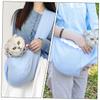 Happyyami Breathable Polyester Pet Carrier Backpack for Small Pets view 3