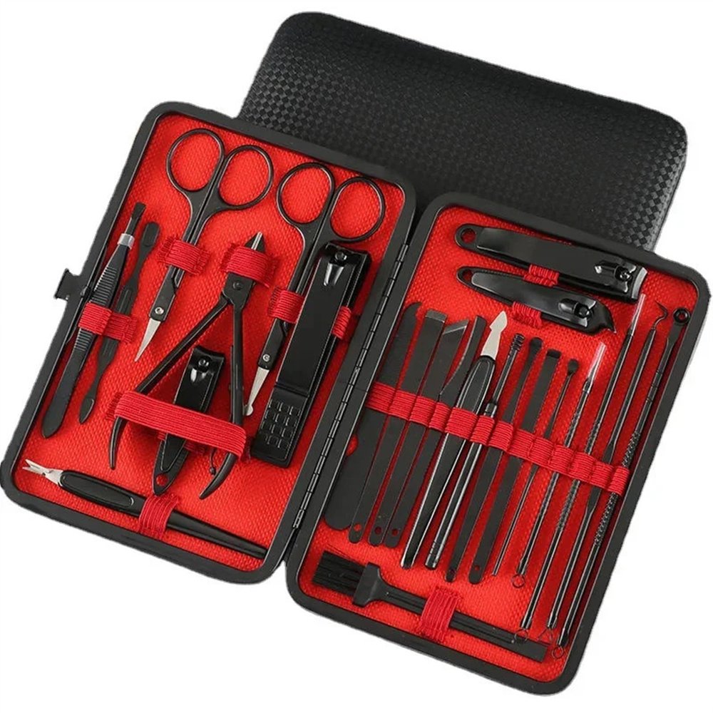 24-Piece Stainless Steel Manicure and Pedicure Set