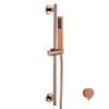 QTYQWC Rose Gold Square Universal G1/2-Inch Wall-Mounted Handheld Shower Head view 1