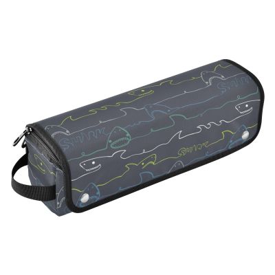 2-in-1 Hair Tool Organizer with Heat-Resistant Mat, Waterproof Travel Case for Curling Irons, Flat Irons and Hair Dryers