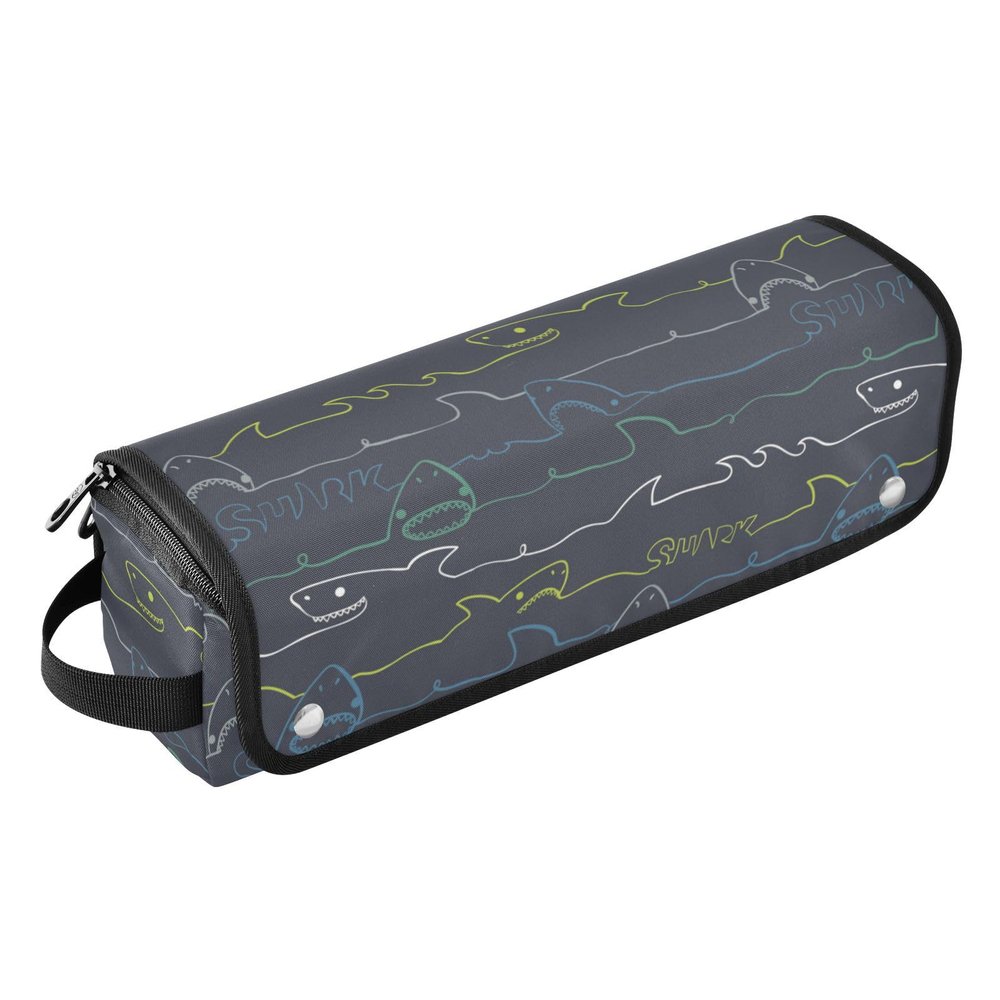 2-in-1 Hair Tool Organizer with Heat-Resistant Mat, Waterproof Travel Case for Curling Irons, Flat Irons and Hair Dryers