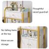Salon Storage Cart with Drawer and Cabinet view 4