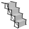 Foldable Dog Car Ramp, Dog Stairs, Adjustable Size, Max. Load 75 kg, Max. Size 139 × 45 × 76 cm (Gray) view 1