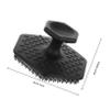 Black Portable Manual Silicone Facial Cleansing Brush view 2