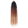 24" Butterfly Box Braid Crochet Hair Ponytail Extension, 6 Packs view 1