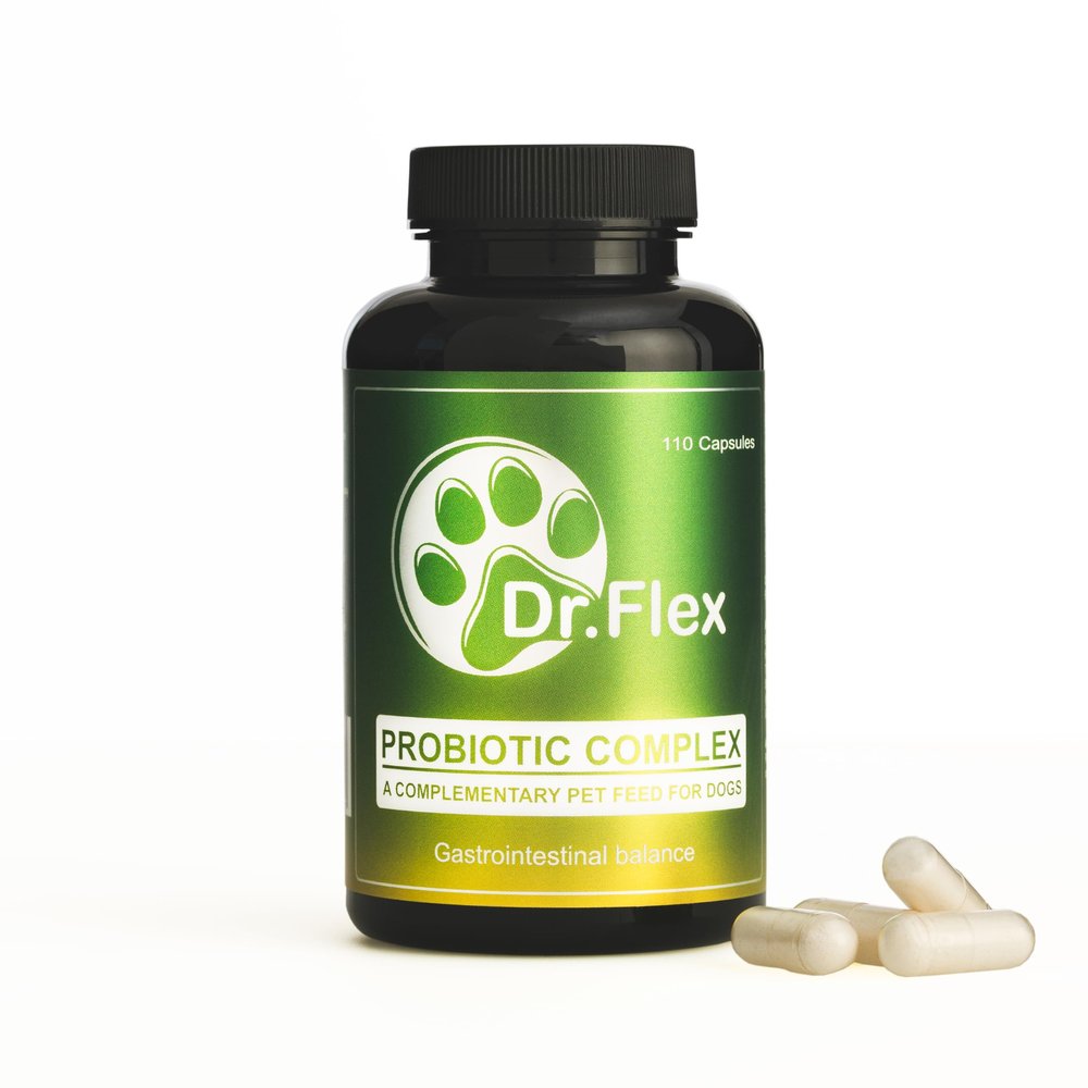 Dr.Flex Probiotics for Dogs - 110 Vegan Capsules
