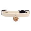 Adjustable Kitten Collar with Bear Pendant view 1