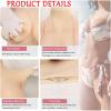 Realistic Breathable Silicone Breast Forms, Large Cups, Color 3, Silk Cup C view 3