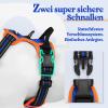 rabbitgoo No-Pull Dog Harness for Large Dogs with Handle, XL, Blue & Orange view 4