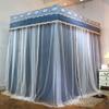 ILNCQLPM Bed Tent and European Double-Layer Lace Bed Canopy, Color: A5, Size view 3