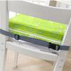Surwin Non-Slip Booster Seat Cushion for Kids with Safety Buckle, 3D Airplane Design, Washable, Green, 32 x 32 x 8 cm view 2