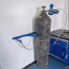 SFSLBFB Adjustable Metal Oxygen Cylinder Holder, Single/Double Tank Stand with Screws view 2